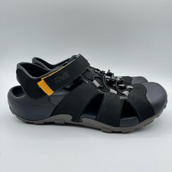 Teva Men’s Flintwood Black Water Shoe Summer Sandals Closed Toe Size 9 main image 5